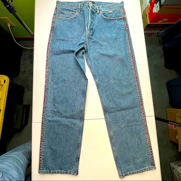 supreme regular jean light blue サイズ36 Supreme Regular Jean Washed Blue Men's - FW21 - US